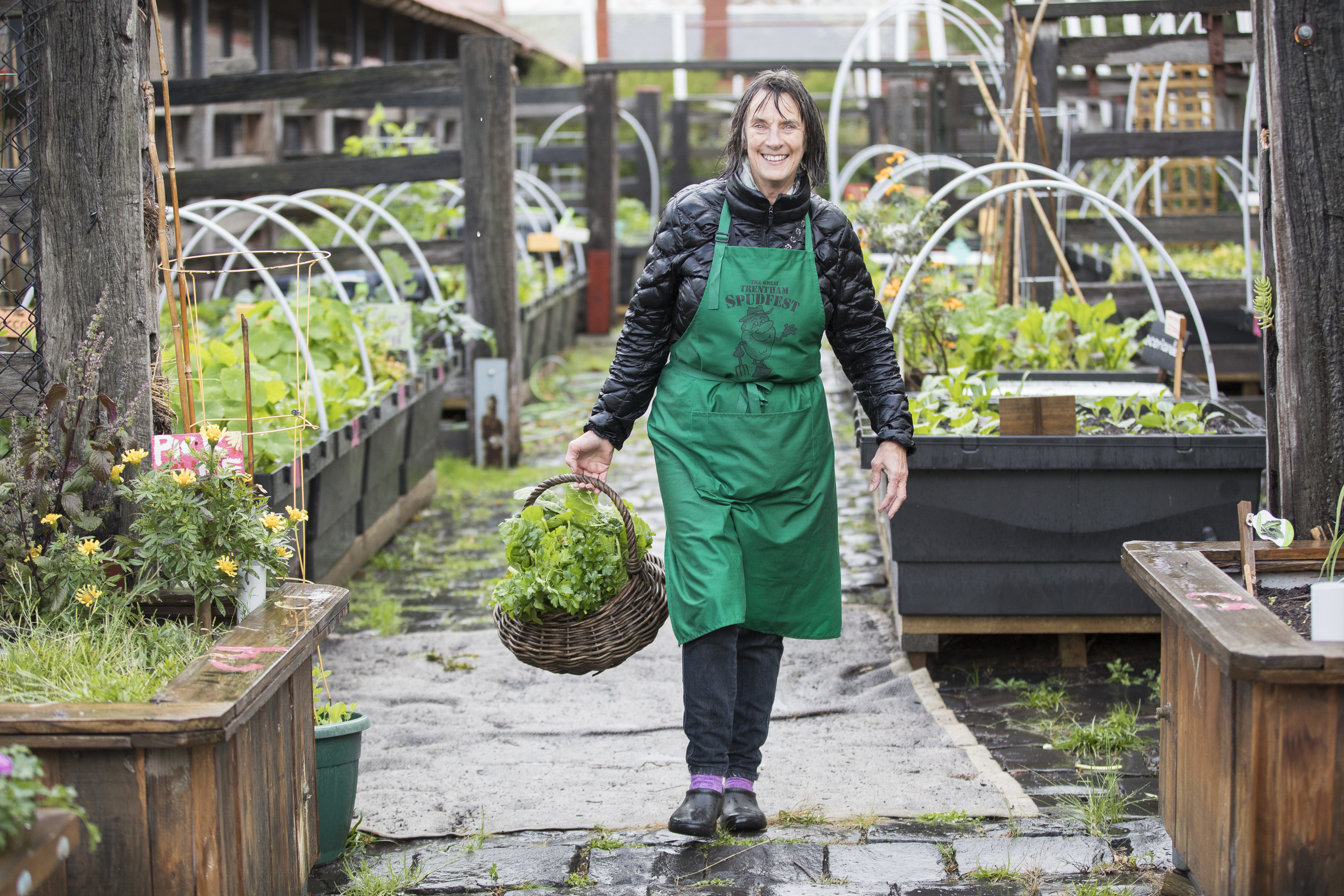 Nan at Kensington Stockyard garden